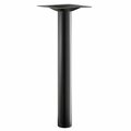 Lancaster Table & Seating Excalibur 4'' Counter Height Outdoor Table Base Column 427TBCLRD431